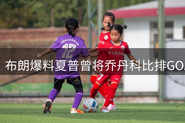 布朗爆料夏普曾将乔丹科比排GOAT 批评论员照本宣科